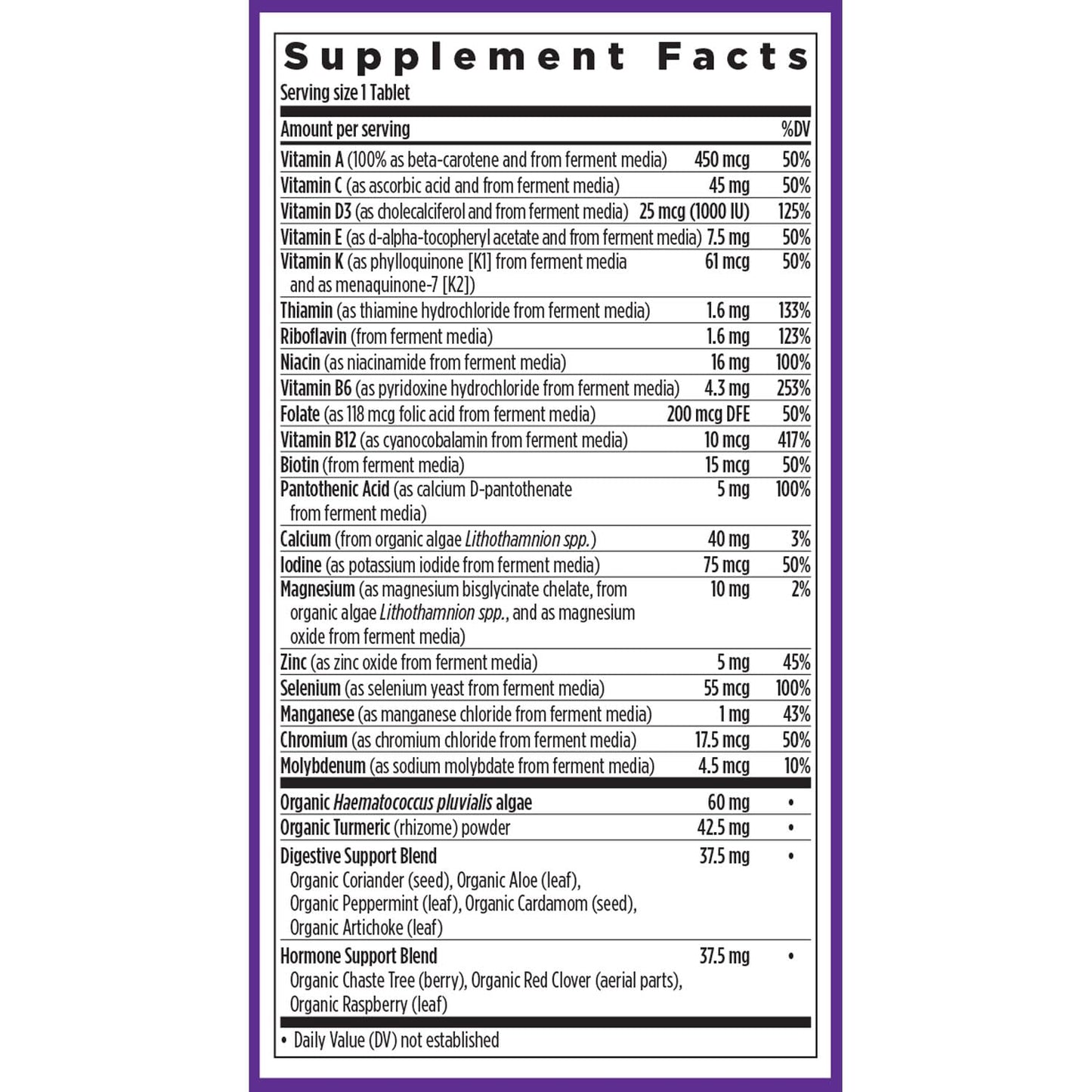 New Chapter whole-food fermented multivitamin with astaxanthin and vitamin D3 display