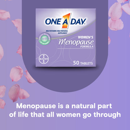 Close up of the gluten free and allergen disclaimer on One A Day Menopause bottle