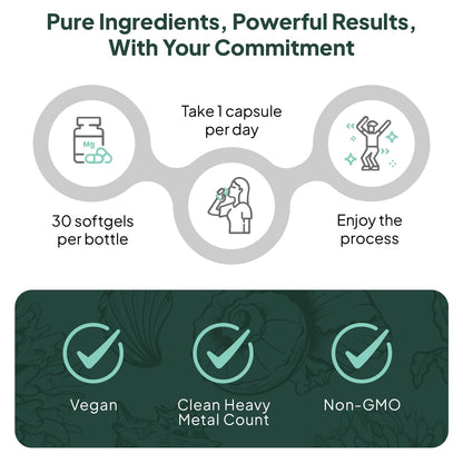 Organics Ocean Better Vitamin D3 and Italian K2 premium dietary supplement packaging details