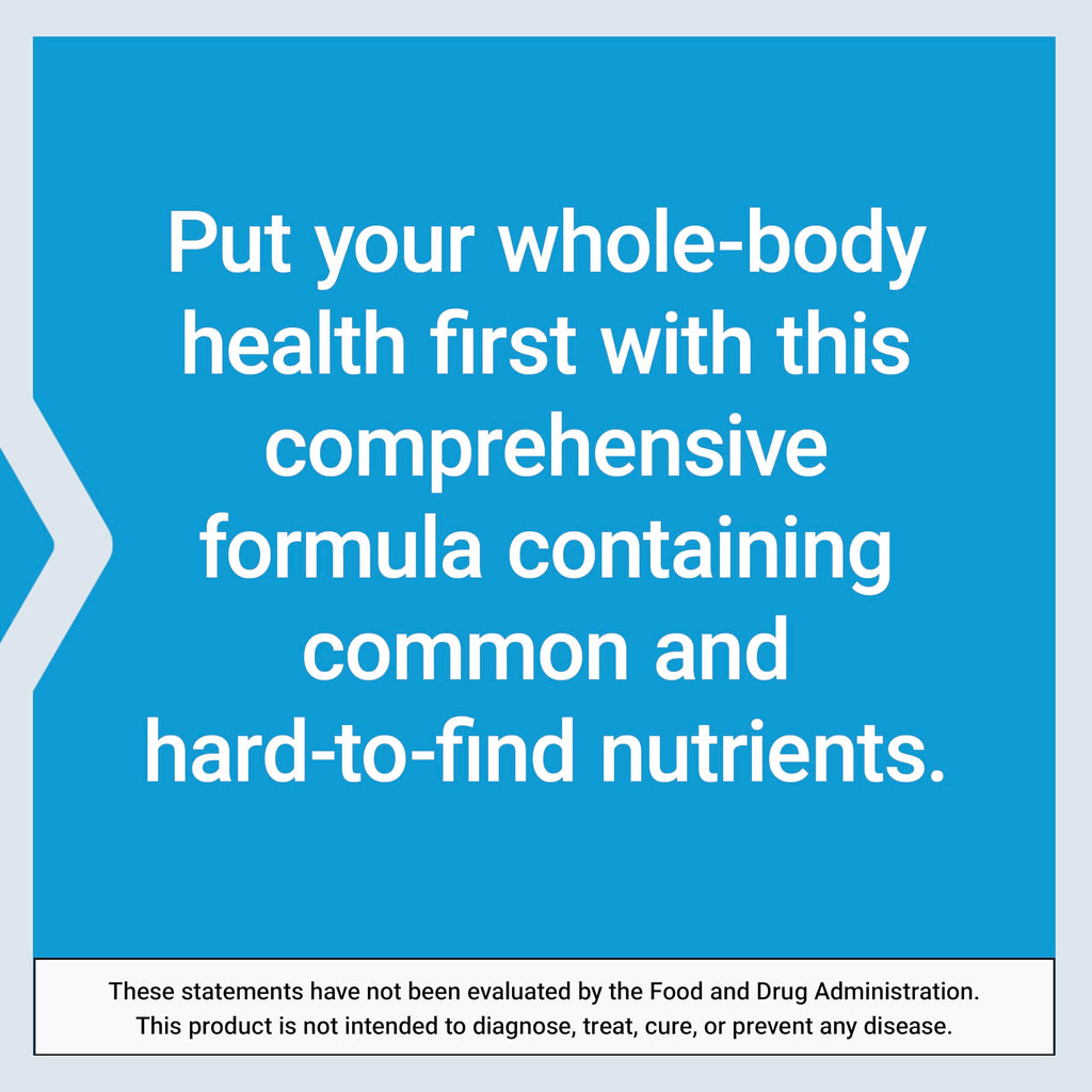 Life Extension immune support multivitamin bottle back