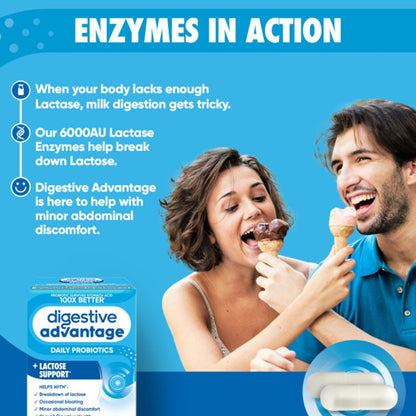 Digestive Advantage Lactase Enzyme capsules imported pack for immune support