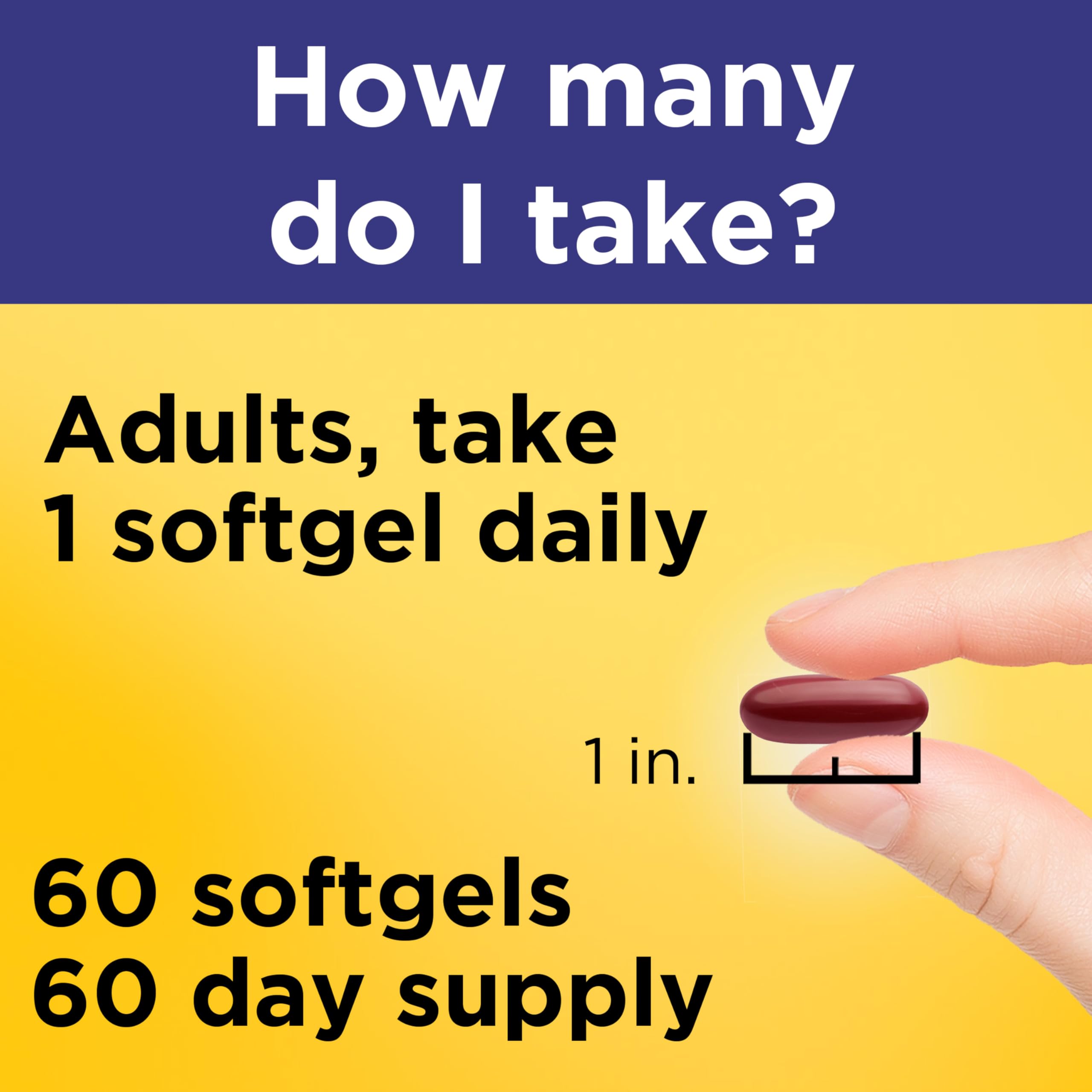 Nature Made Postnatal Multivitamin package illustrating the daily dosage instructions for breastfeeding moms.