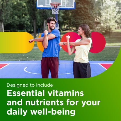 Close up of Centrum Adult immune support supplement
