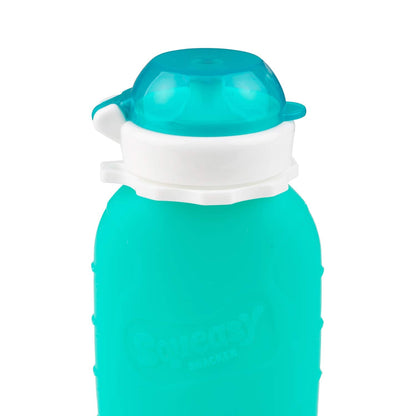 Squeasy Snacker spill-proof valve insert detail