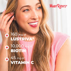 MaryRuth's wellness supplement bottle nutritional facts view