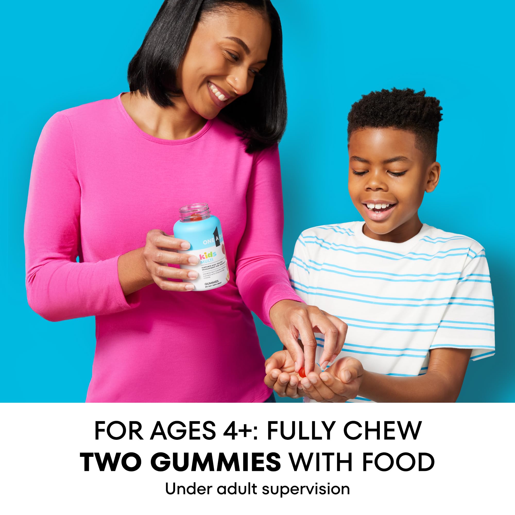 Authentic USA imported One A Day kids vitamin gummies ingredients