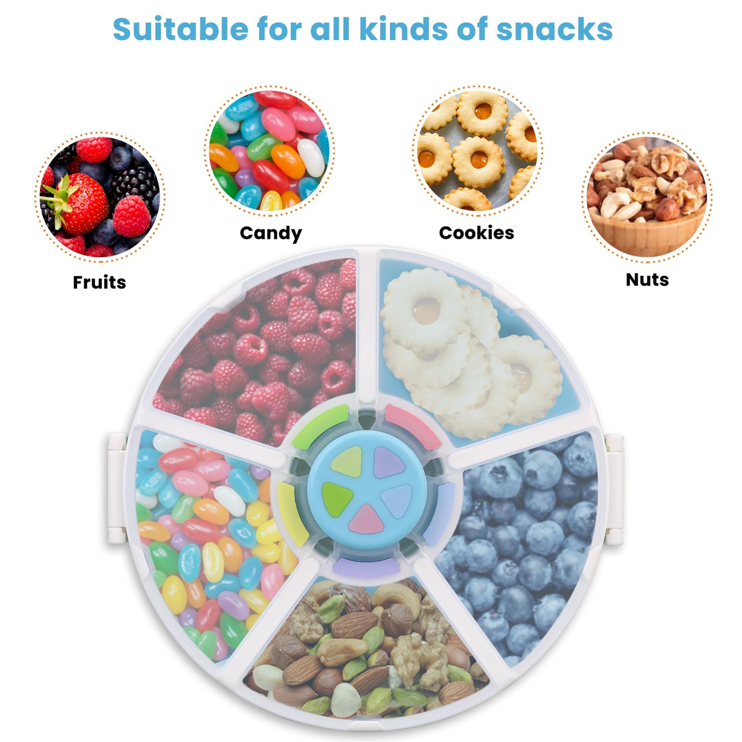 Pawtong food storage container for travel