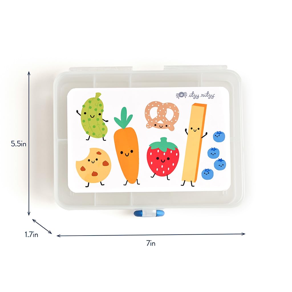 Top view of Itzy Ritzy BPA-free snack container