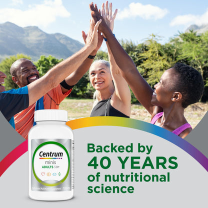 USA imported Centrum Silver multivitamin tablets directions and safety warnings