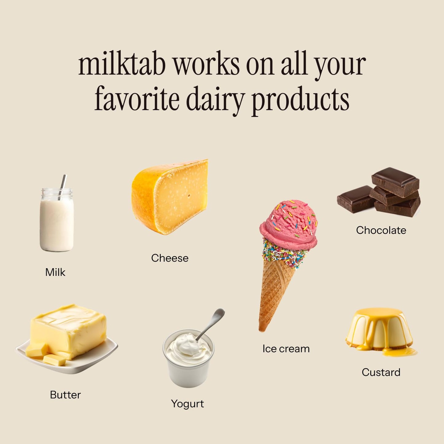 Milktab portable wallet friendly sleeve packaging with fifteen digestive tablets