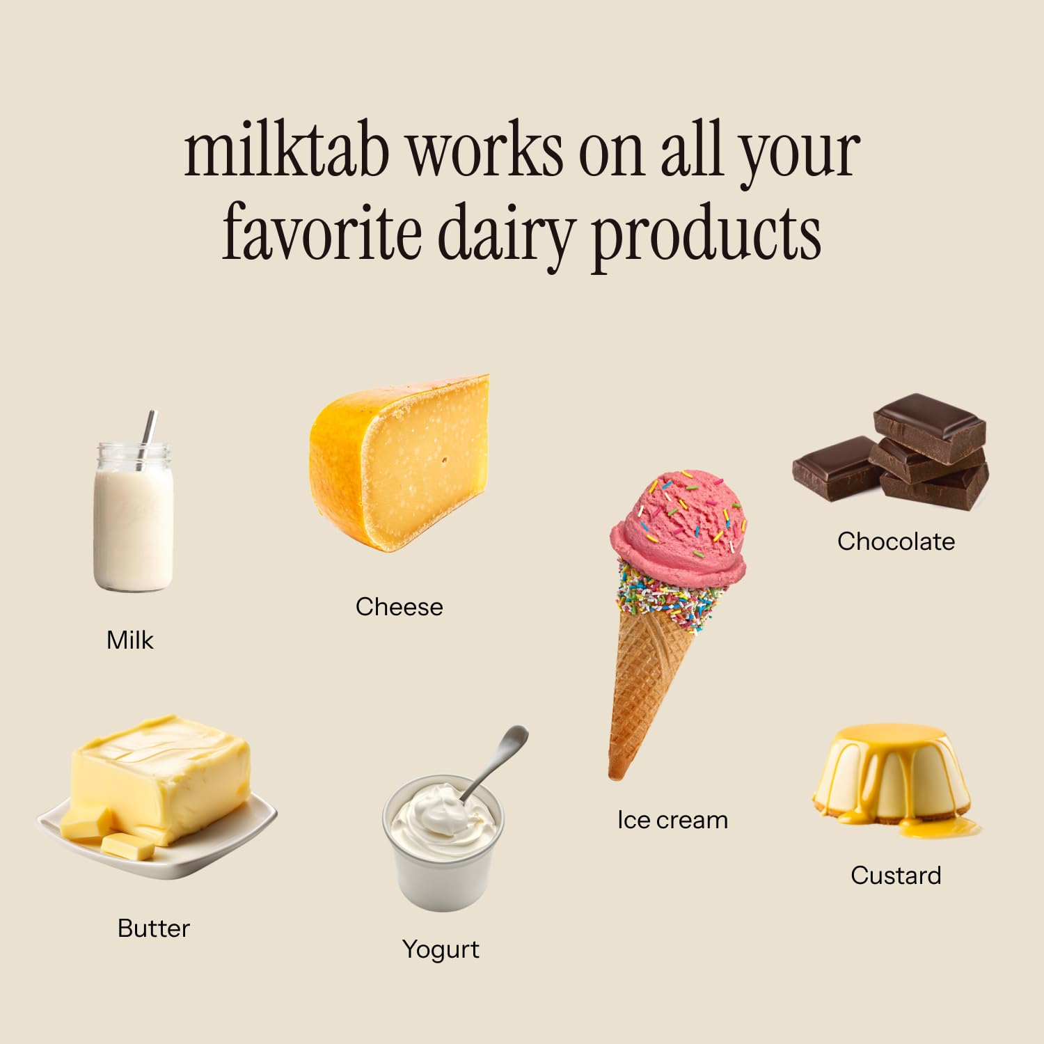 Milktab portable wallet friendly sleeve packaging with fifteen digestive tablets