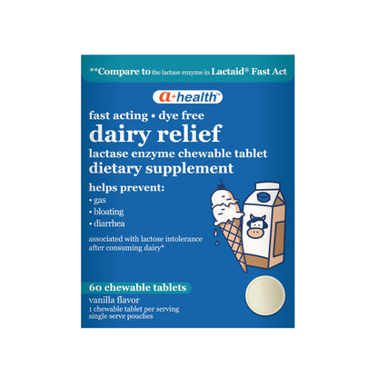 Equate health lactase chewables for adults and children age four and up