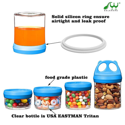 Seleware container set with carry handle attached
