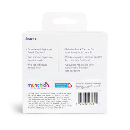 Top view of Munchkin 9 ounce snack cup