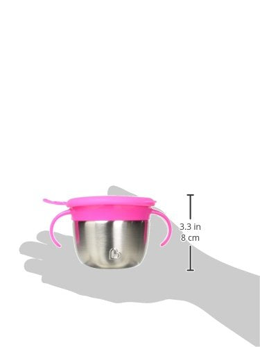Munchkin snack cup in a car cup holder