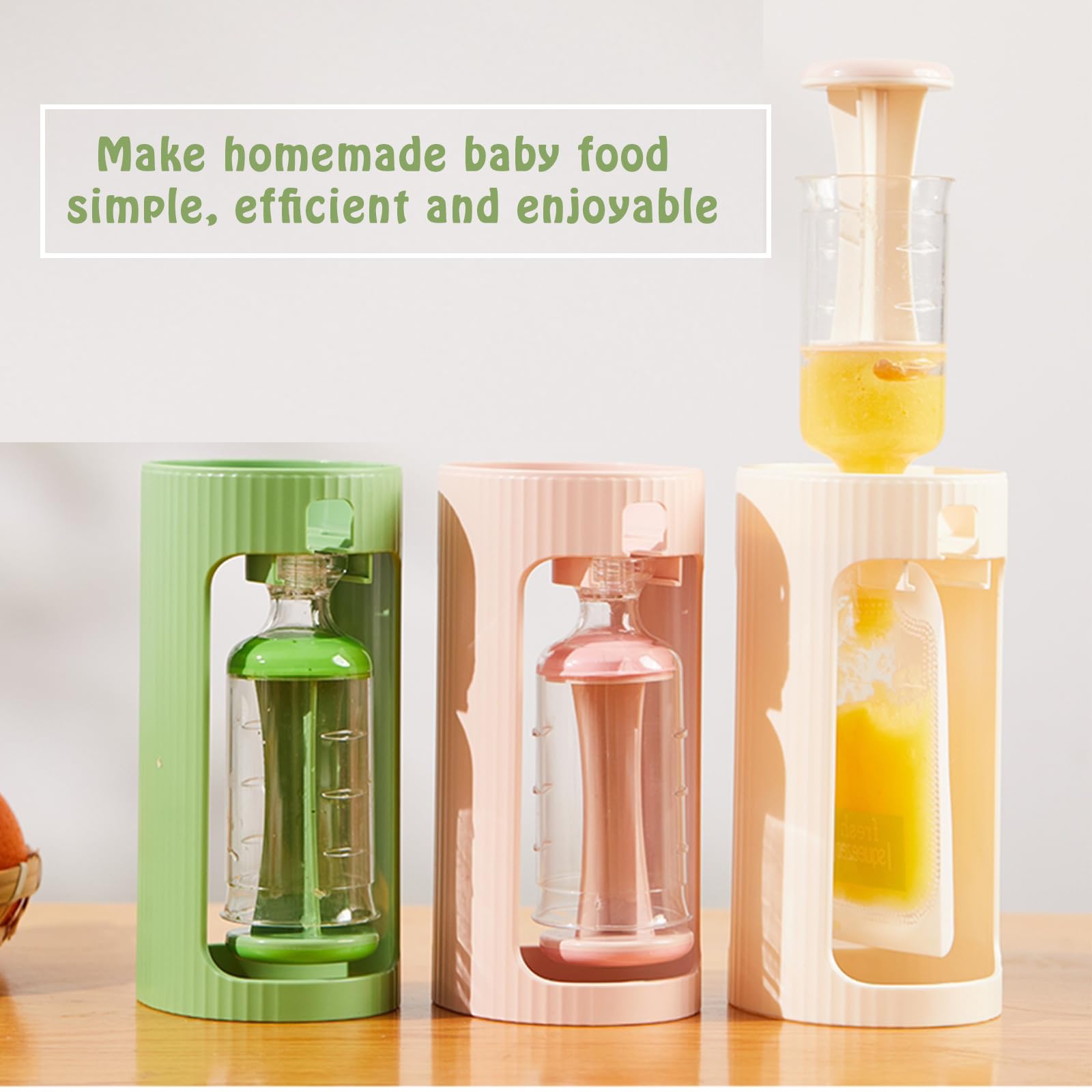 PandaEar food pouch filling station components