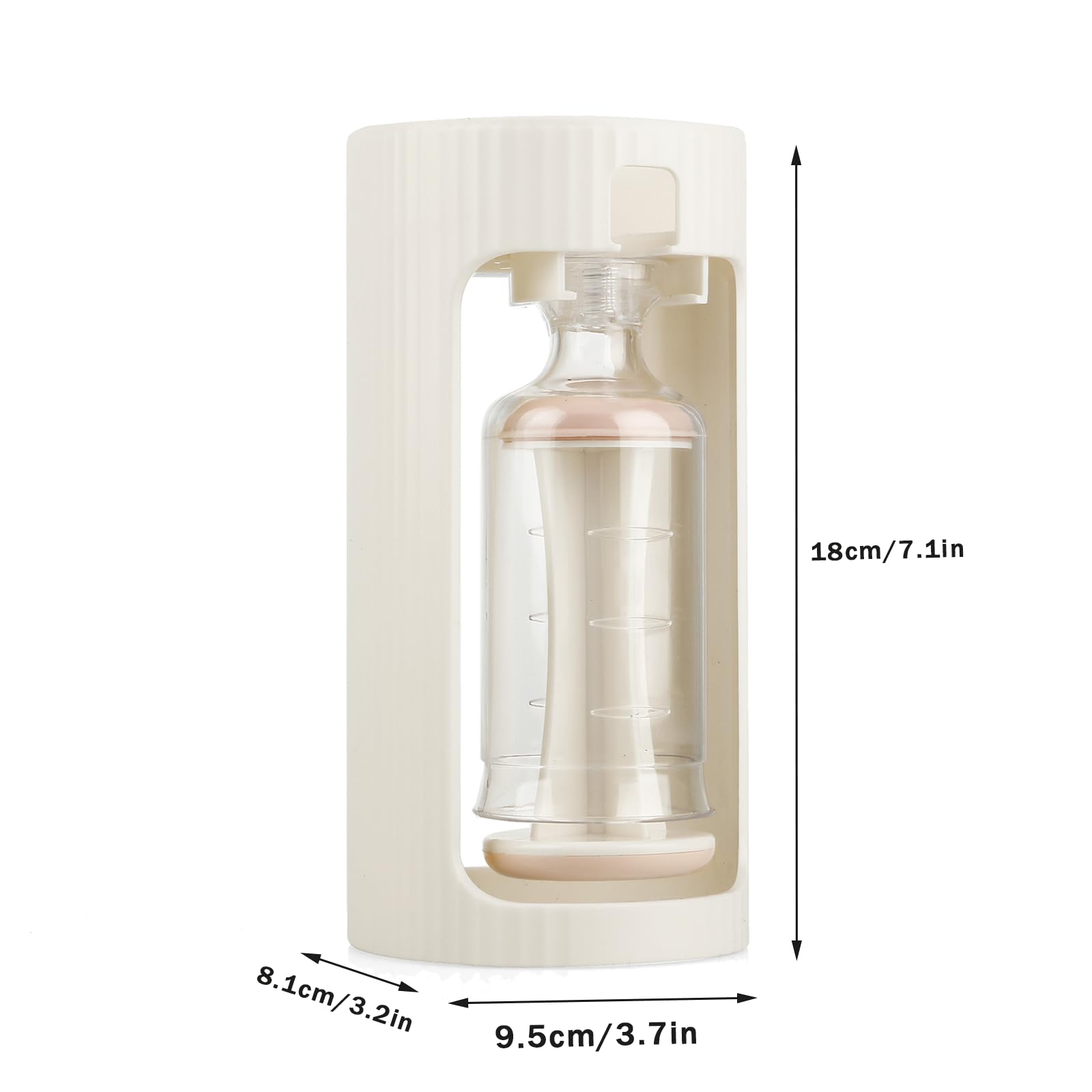 PandaEar squeeze station with included feeding spoon attachment
