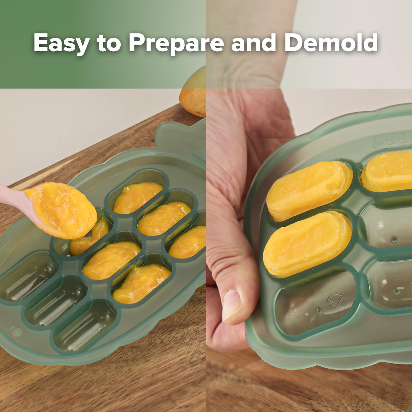 Haakaa silicone mold for teething popsicles