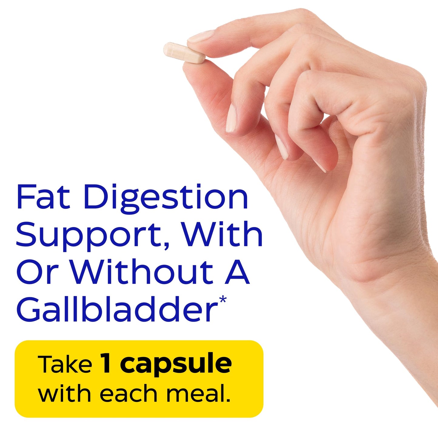Enzymedica Lypo Gold capsule size comparison and seal