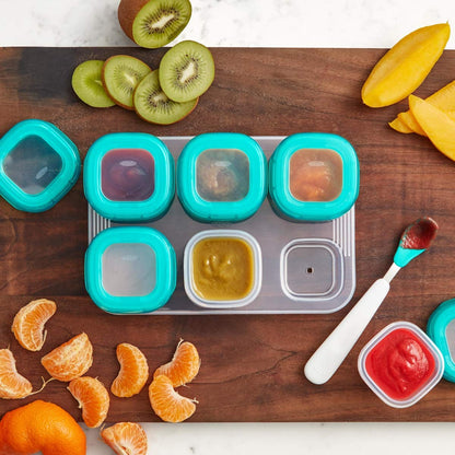 Oxo Tot Baby Blocks storage tray with 2 ounce containers