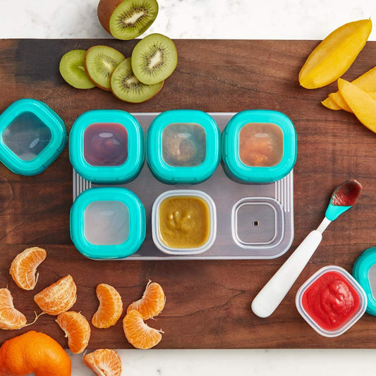 Oxo Tot Baby Blocks storage tray with 2 ounce containers