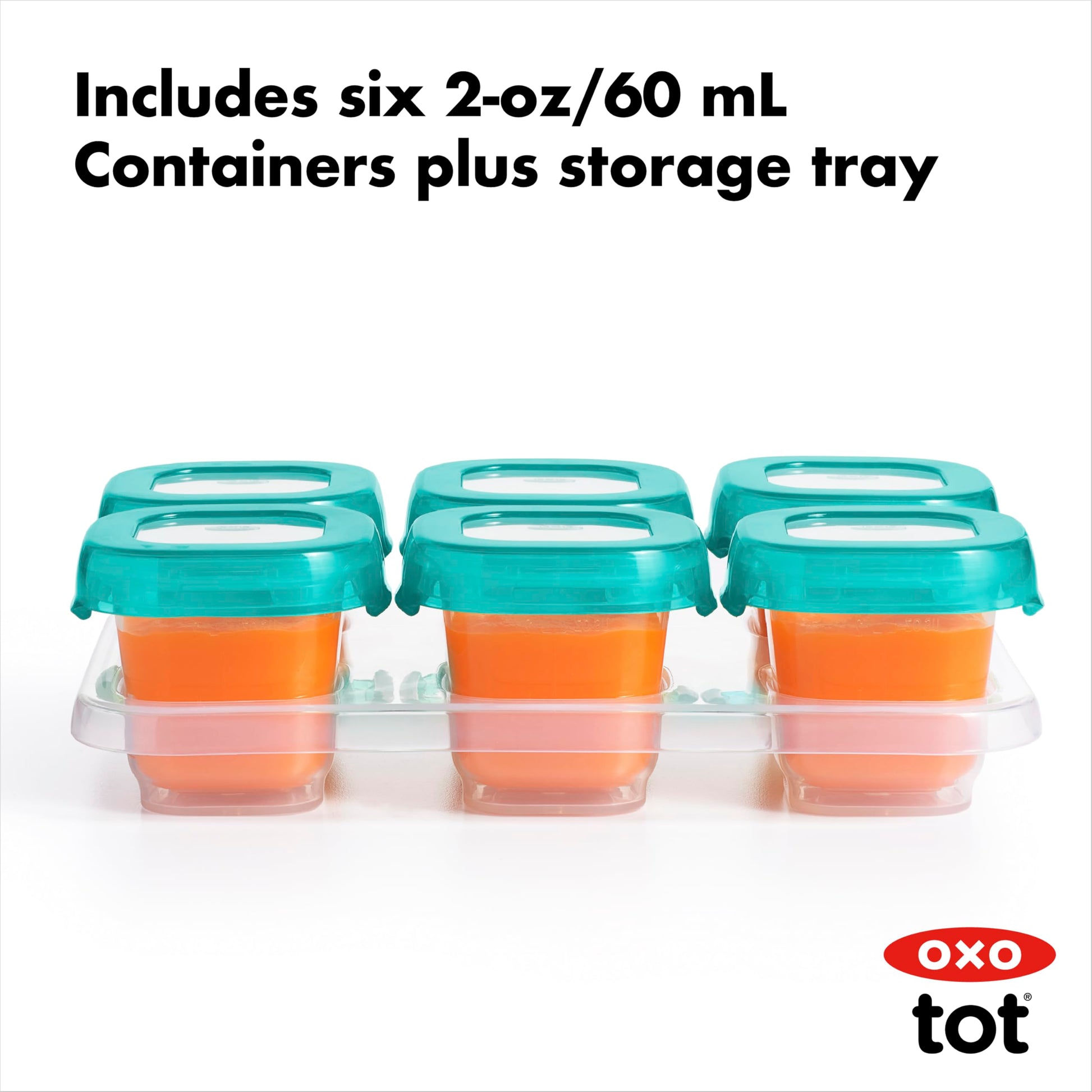 Oxo Tot Baby Blocks being packed into a bag for travel