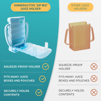 Top view of Dinneractive Sip Wiz baby feeding accessory