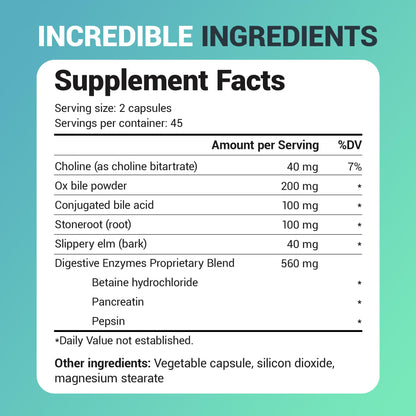 Dr. Berg dietary supplement for keto fat digestion support and gas relief packaging