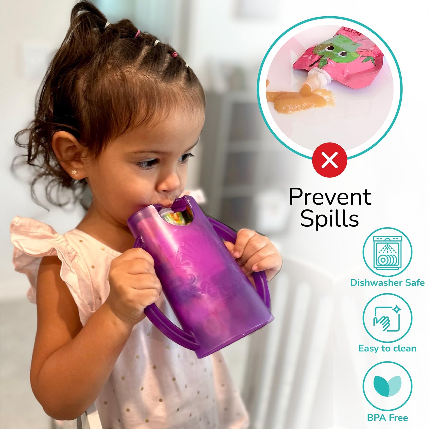 Flipping Holder used as a juice box holder for kids