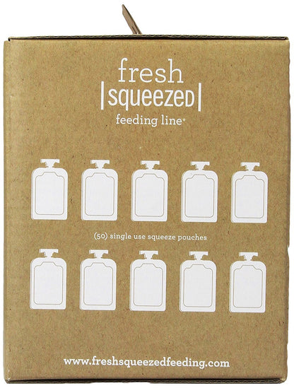 Clear window feature of Infantino food storage pouches