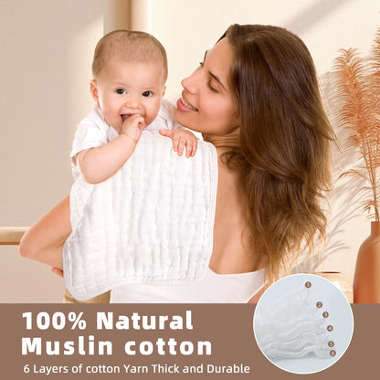 Bhytaki 20 by 10 inch baby essentials muslin set