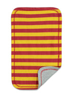 Warner Bros licensed Harry Potter baby outfit set with burp cloth close up