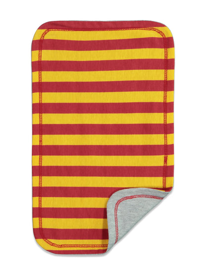 Warner Bros licensed Harry Potter baby outfit set with burp cloth close up