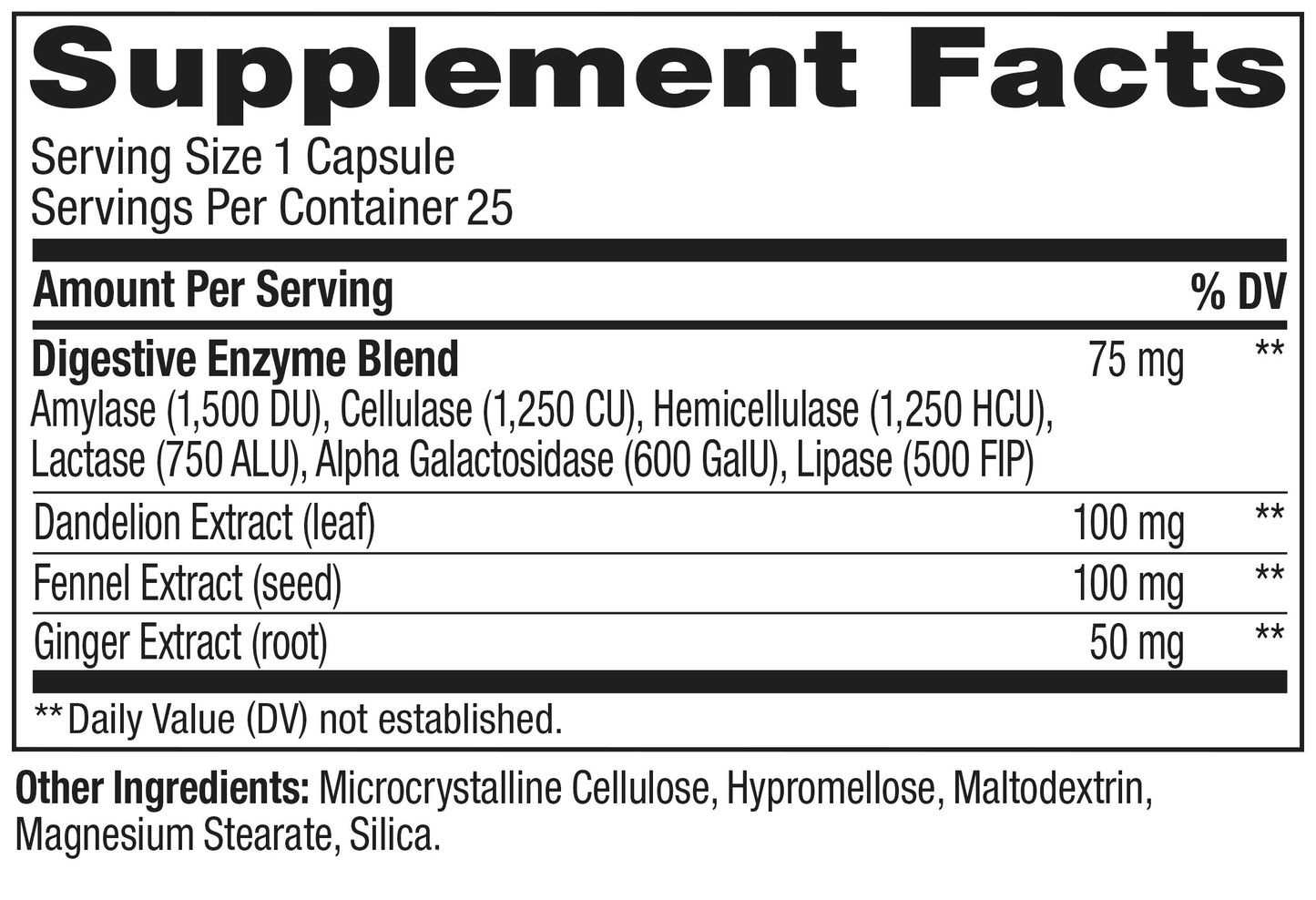 OLLY women digestive comfort botanical capsules for gas and fluid retention