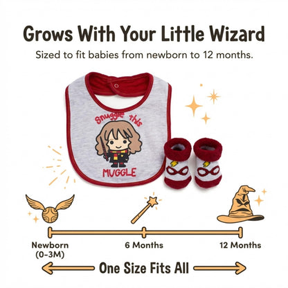 Harry Potter baby gift set in packaging