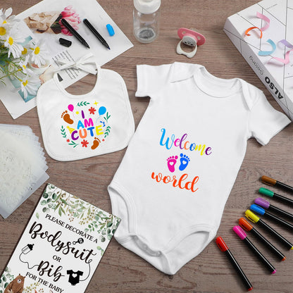 Woodland animal themed stencils for baby crafts