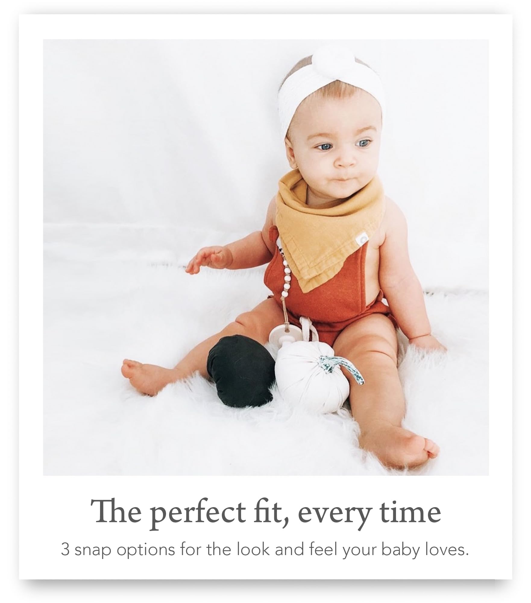 Kishu Baby organic muslin bibs packaging and set contents