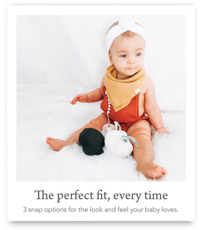 Kishu Baby organic muslin bibs packaging and set contents