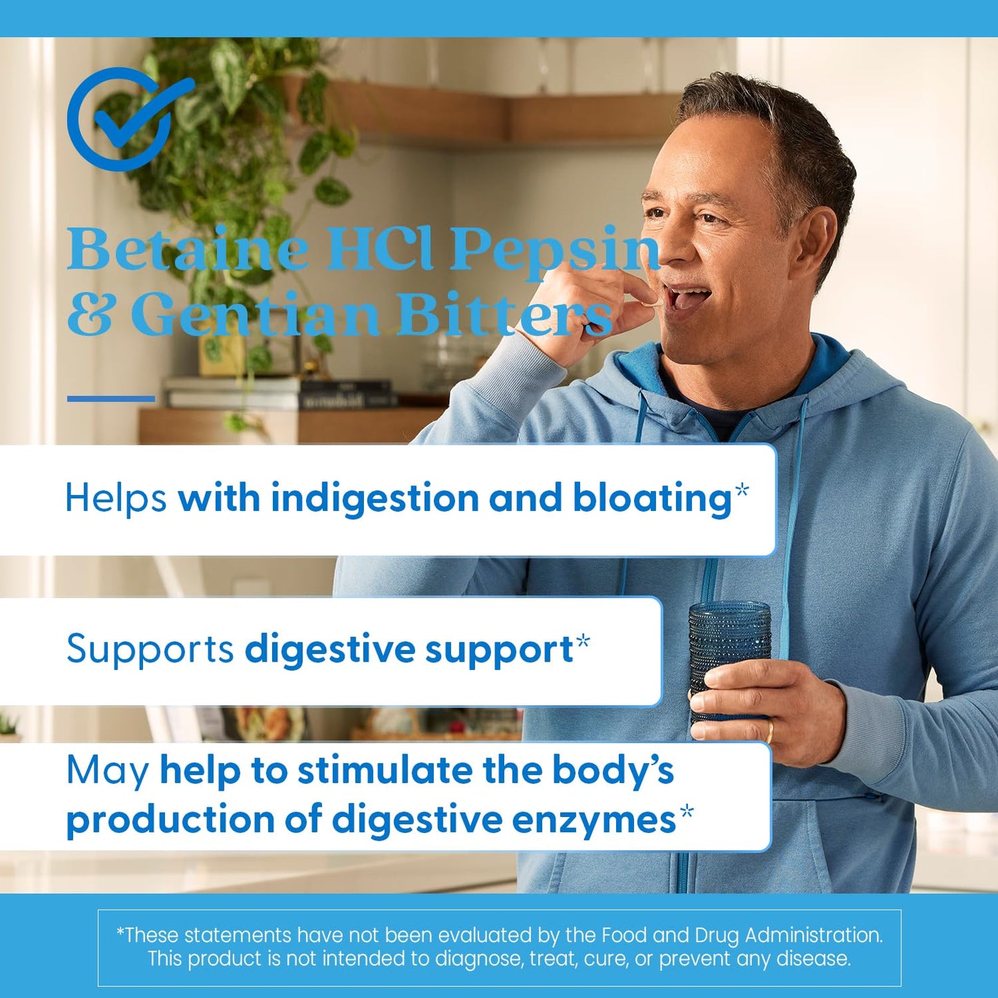Doctor's Best authentic digestive enzyme supplement for protein breakdown and absorption.