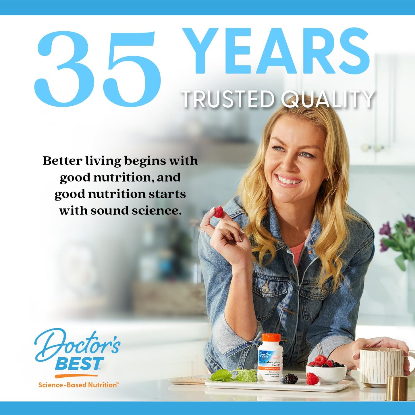 Rudra Retails imported Doctor's Best Betaine HCl Pepsin and Gentian Bitters dietary supplement bottle.