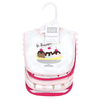 Hudson Baby baby bibs soft cotton fabric texture