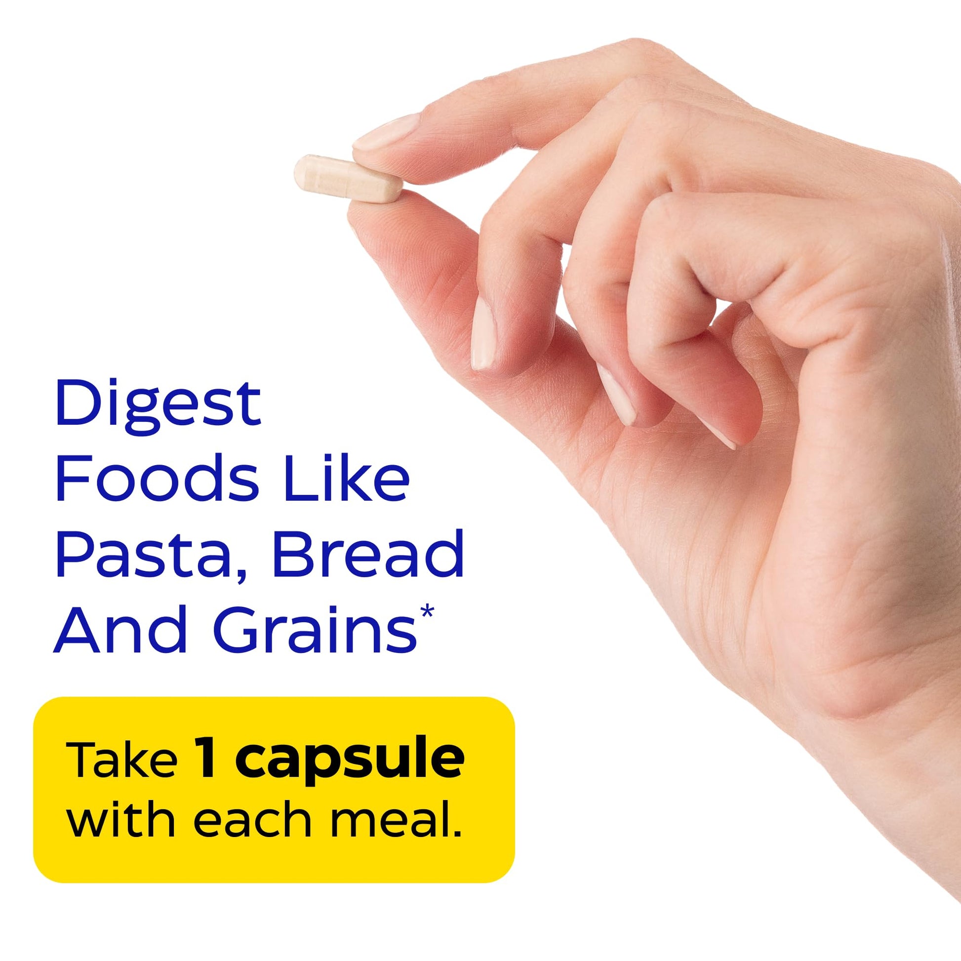 Enzymedica GlutenEase non GMO digestive formula packaging detail