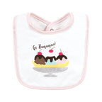 Hudson Baby veggies print drooler bibs for infants