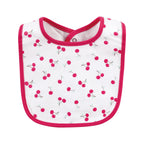 Hudson Baby unisex bibs vegetable pattern