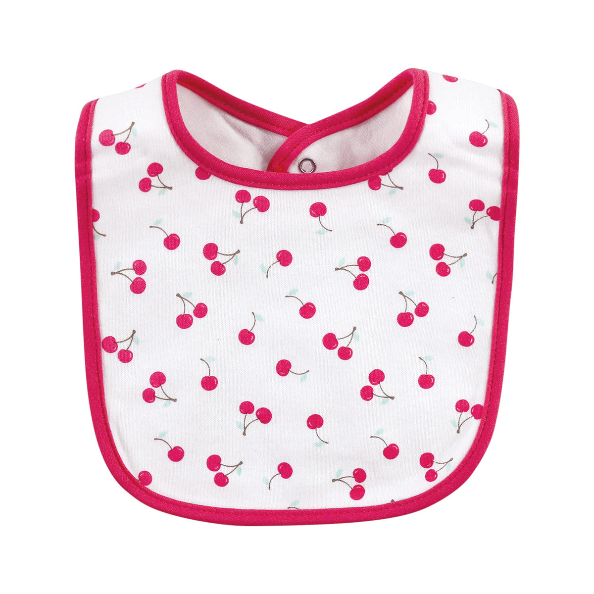 Hudson Baby unisex bibs vegetable pattern