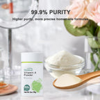Sturelehub cosmetic grade retinol powder packaging with measuring scoop