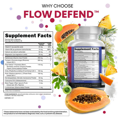 Clean Nutraceuticals multi enzyme blend with turmeric and amla