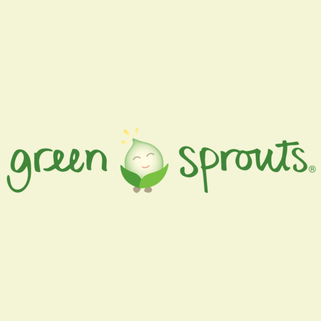 Green Sprouts muslin burp cloths set for newborns and toddlers