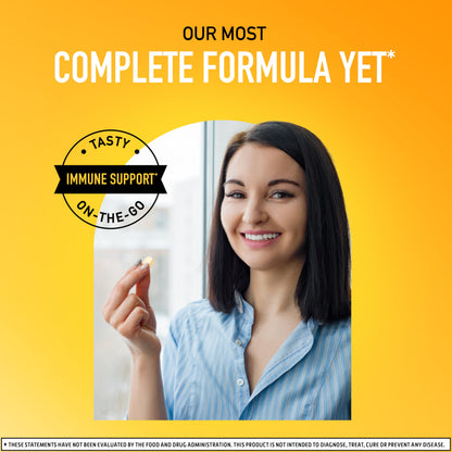 Airborne gluten free immune support chewables side view