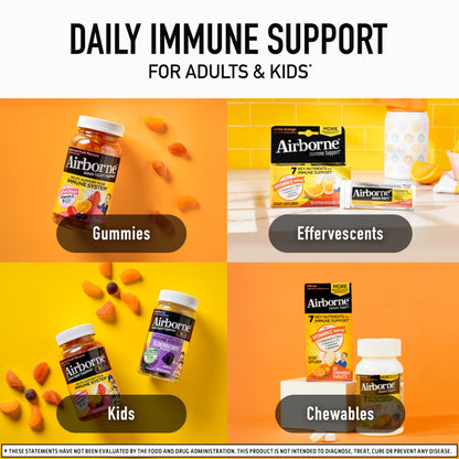 Airborne USA imported wellness product sealing and authenticity verification